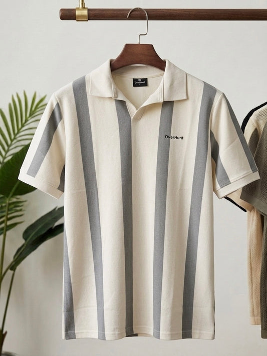 The Cream Ash Stripe & Classic Stripe Set