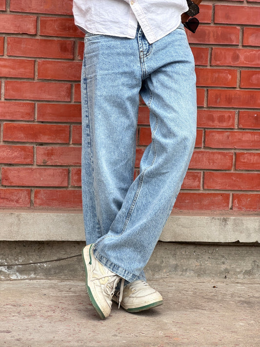 Baggy Denim – Light Acid | Flerich Official