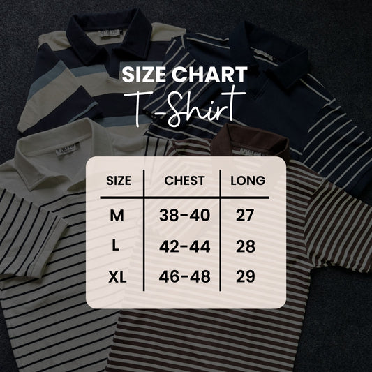 Deep Navy Fine Stripe Polo