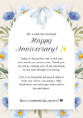Ready-Made Anniversary Card