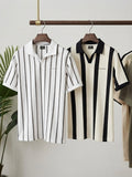 Cream Navy & Classic Stripe Set