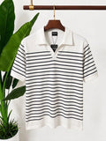 White Navy Classic Polo