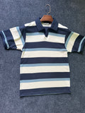 Ocean Block Stripe Polo