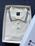 Mercerized Polo Shirt - Butter Cream