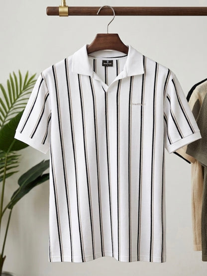 Cream Navy & Classic Stripe Set