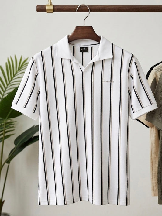 Cream Navy & Classic Stripe Set