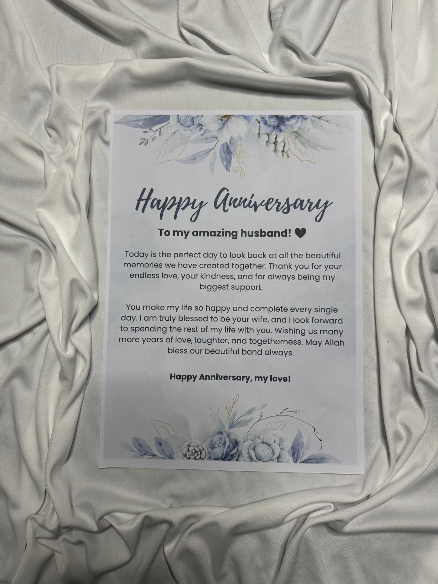 Premium Custom birthday Gift Card (Text Only)