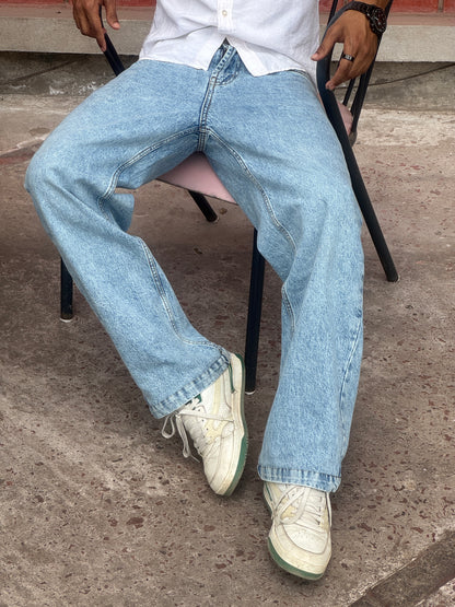 Baggy Denim – Light Acid | Flerich Official