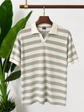 Sage & Cream Striped