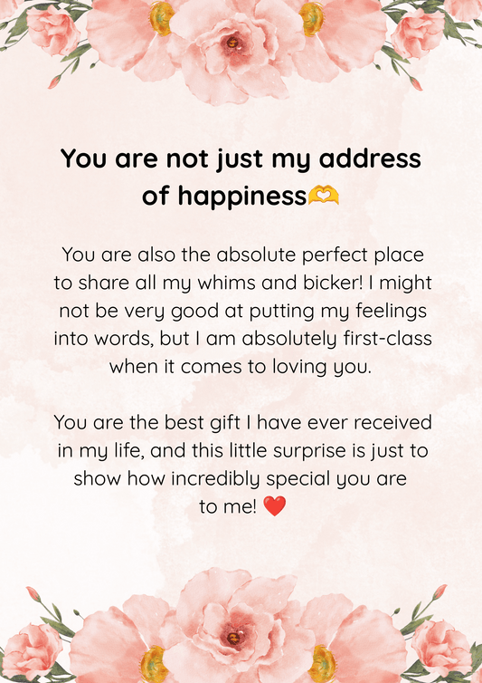 Custom-Made Gift Card (Text Only)
